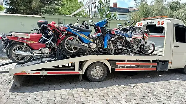 Karapınar'da motosiklet denetimleri
