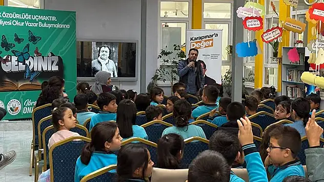 Karapınar'da okur-yazar buluşmaları devam ediyor