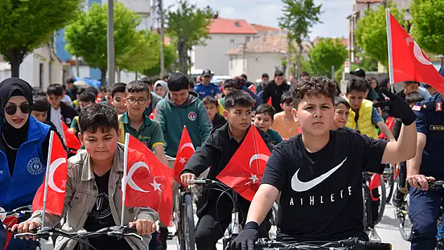 Karapınar'da 'Spor için pedalları çevir' etkinliği