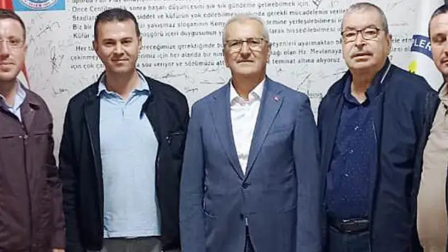 Karapınar'dan ASKF'ye ziyaret