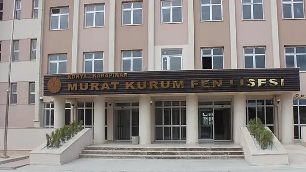 Karapınar'ın ilk fen lisesinde eğitim başladı
