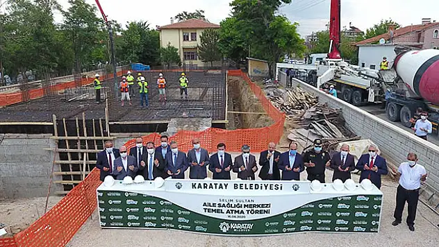Karatay'a yeni aile sağlığı merkezi