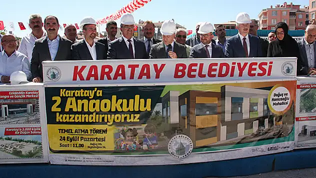 Karatay'a yeni anaokulu