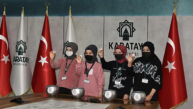 Karatay Aksa Park Toplu Konut Yapı Kooperatifi'nde kuralar çekildi