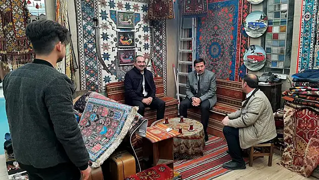 Karatay Belediye Başkanı Hasan Kılca, esnafla buluştu
