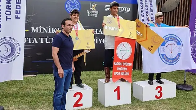 Karatay Belediye Spor Kulübü'nden Türkiye ikinciliği