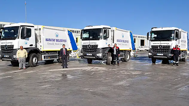 Karatay Belediyesi araç filosunu genişlletti
