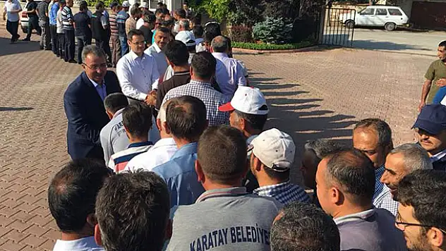 Karatay Belediyesi bayramlaştı