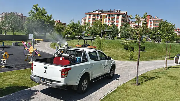 Karatay Belediyesi ilaçlama ekibi çalışmalarını sürdürüyor