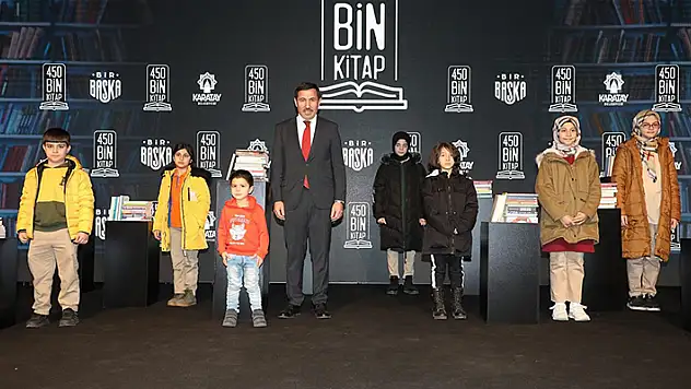 Karatay Belediyesi, ilçedeki tüm okullara 35 bin kitap desteği sağladı