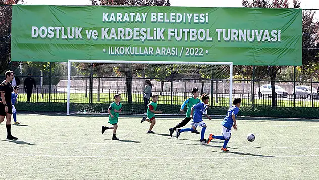 Karatay Belediyesi İlkokullar Arası Dostluk ve Kardeşlik Futbol Turnuvası başladı