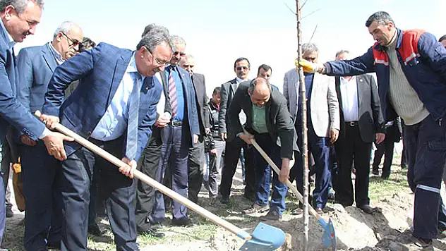 Karatay Belediyesi İsmil'de Afrin şehitleri anısına ağaç dikti