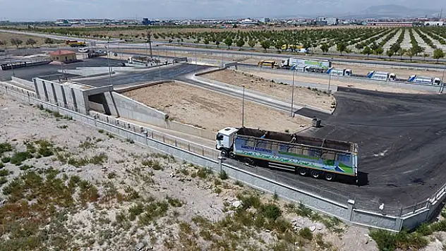 Karatay Belediyesi katı atık transfer merkezi tamamlandı