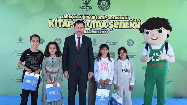 Karatay Belediyesi Kent Konseyi'nden 'Kitap Okuma Şenliği'
