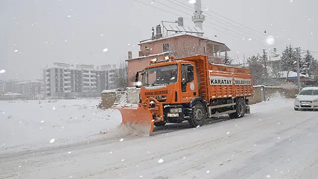 Karatay Belediyesi kışa hazır