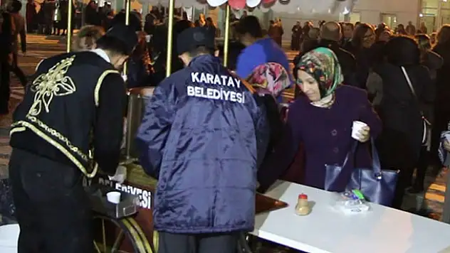 Karatay Belediyesi'nden Şeb-i Arus'a gelen misafirlere sıcak karşılama