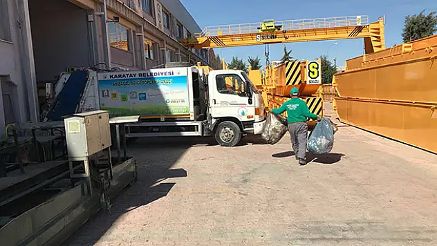 Karatay Belediyesi'nedn 'Sıfır Atık Projesi'ne destek