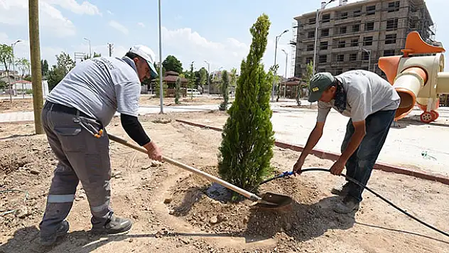 Karatay Belediyesi'nin 'Yeşil Seferberliği' 2021 yılında da sürecek