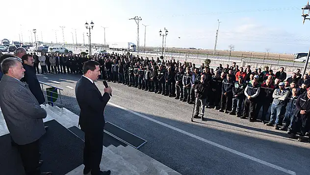 Karatay Belediyesi personeli bayramlaştı!