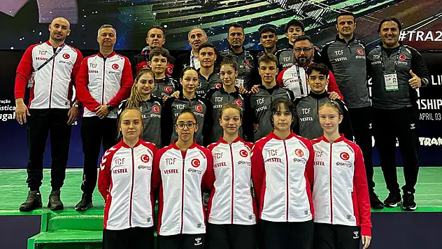 Karatay Belediyesi Spor Kulübü Trampolin Cimnastik Takımı, Avrupa arenasında