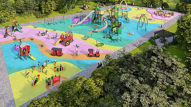 Karatay Belediyesinden Adalet ve Olimpiyat parklarında düzenleme çalışması
