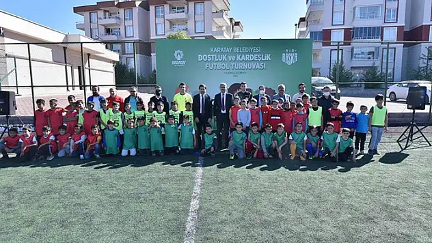 Karatay Belediyesinden 'ilkokullar arası dostluk ve kardeşlik futbol turnuvası'
