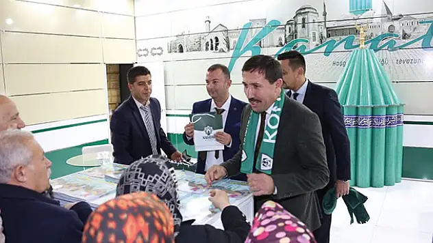 Karatay Belediyesinin 'Konya Tanıtım Günleri' standına büyük ilgi