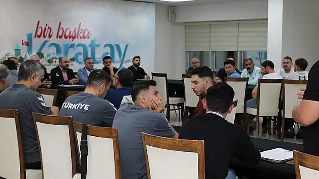 Karatay Belediyespor Kulübü Antrenörleri buluştu