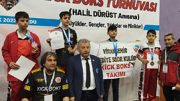 Karatay Belediyespor Kulübü Kick Boks Takımı, Ordu'dan derecelerle döndü
