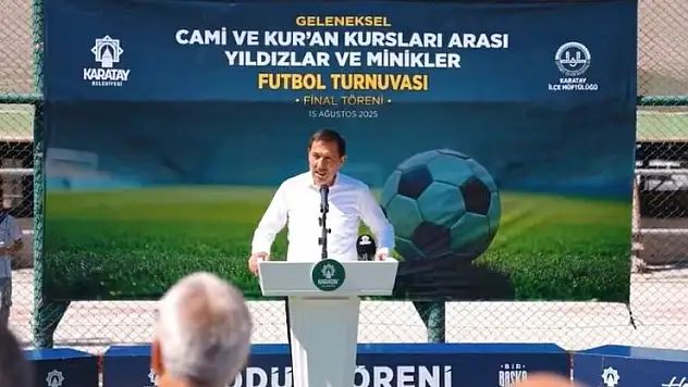 Karatay cami ve kuran kursları turnuvası sona erdi