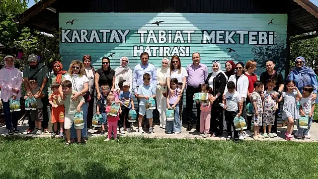 Karatay'da 9000 öğrenci doğayı keşfetti