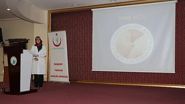 Karatay'da 'Ağız ve Diş Sağlığı' konferansı