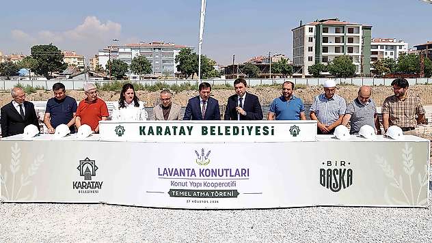 Karatay'da dev konut hamlesi, temelleri atıldı