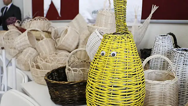 Karatay'da hasır ve sepet sanatı yeniden can buldu