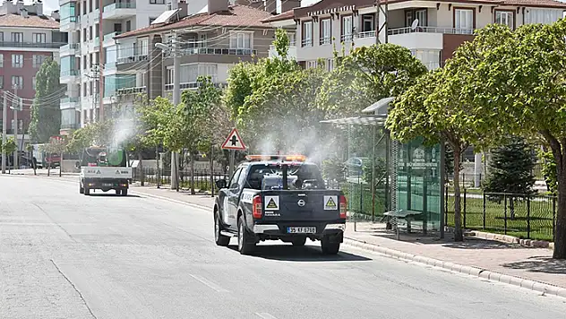 Karatay'da ilaçlama çalışmaları başladı