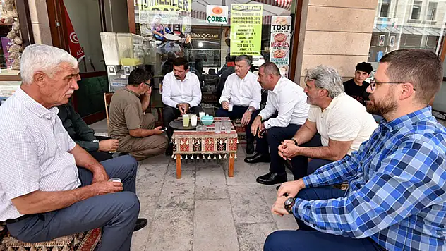 Karatay'da kurum ve esnaf ziyaretleri devam ediyor