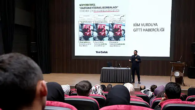 Karatay'da 'Medyanın Filistin Davasındaki Etkisi ve Boykot' konuşuldu 