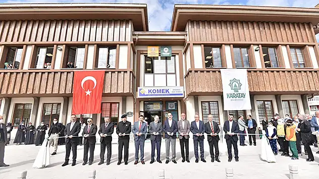 Karatay'da Orhangazi Sosyal Tesisi'nin açılışı yapıldı