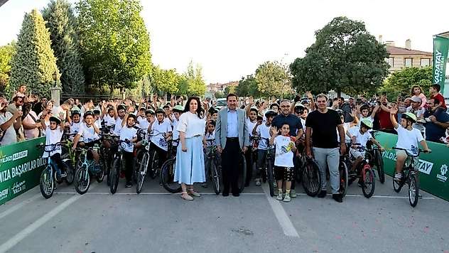 Karatay'da pedallar kıyasıya yarıştı