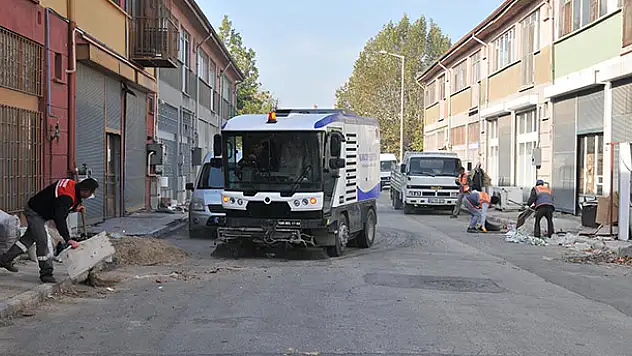 Karatay'da sanayi alanları temizleniyor