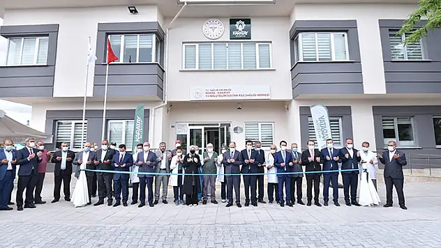Karatay'da Selim Sultan Aile Sağlığı Merkezi törenle açıldı