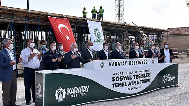 Karatay'da yatırımlar hız kesmiyor