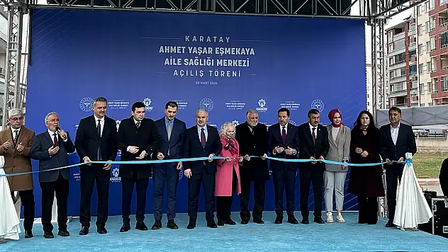 Karatay'da yeni aile sağlığı merkezi açıldı