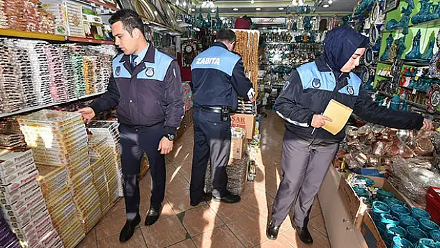 Karatay'da zabıtadan Şeb-i Arus törenleri öncesi sıkı denetim