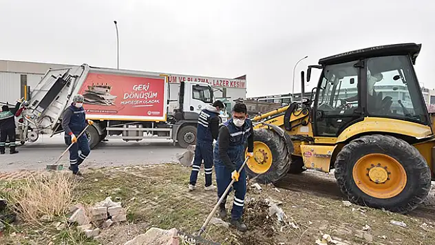 Karatay'daki sanayi sitelerinde kapsamlı temizlik seferberliği başladı