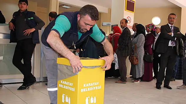 Karatay geri dönüşümün merkezi oldu