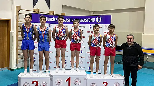 Karatay'ın Trampolin Cimnastik Takımı, önemli başarılar elde etti
