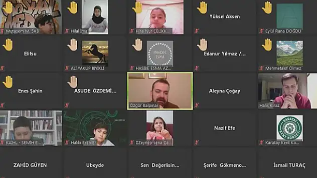 Karatay Kent Konseyi, çocukları sevdikleri yazarlarla buluşturuyor