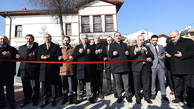 Karatay Kent Konseyi hizmet binası açıldı