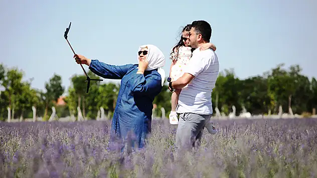 Karatay Lavanta Bahçesi kapılarını ziyaretçilerine açtı